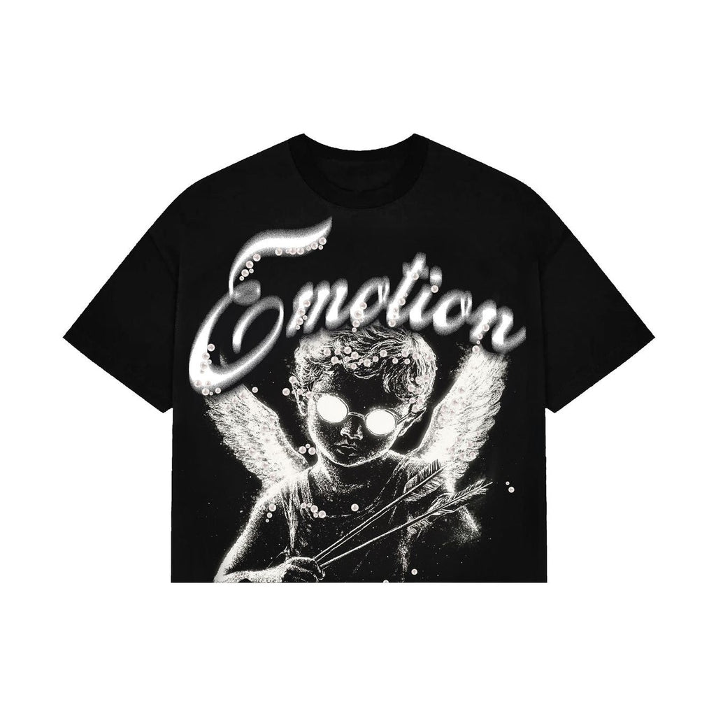 Black “Pearl” Cropped Tee Black “Pearl” Cropped Tee