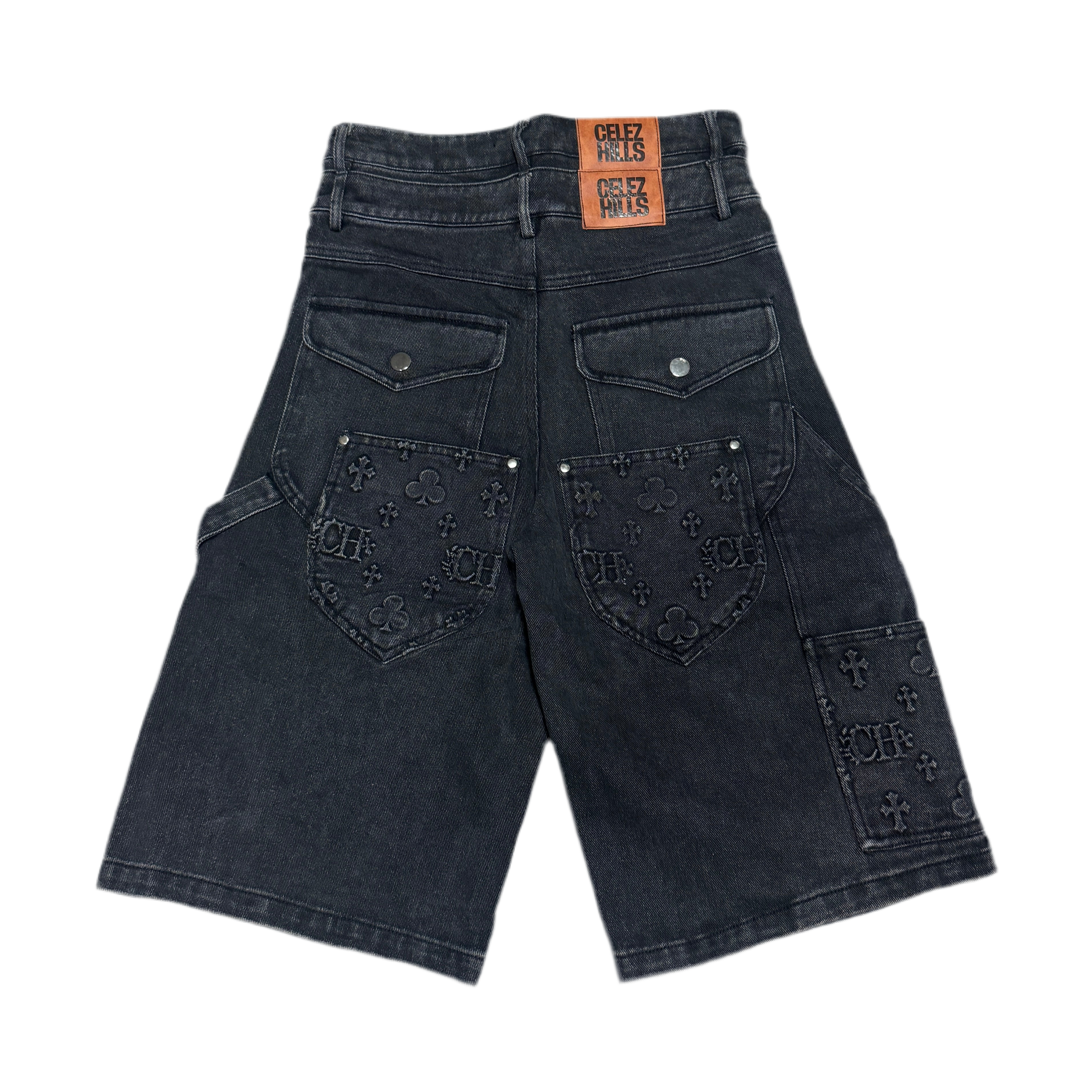 Celez Hills Jean Shorts “CH CLOVER”