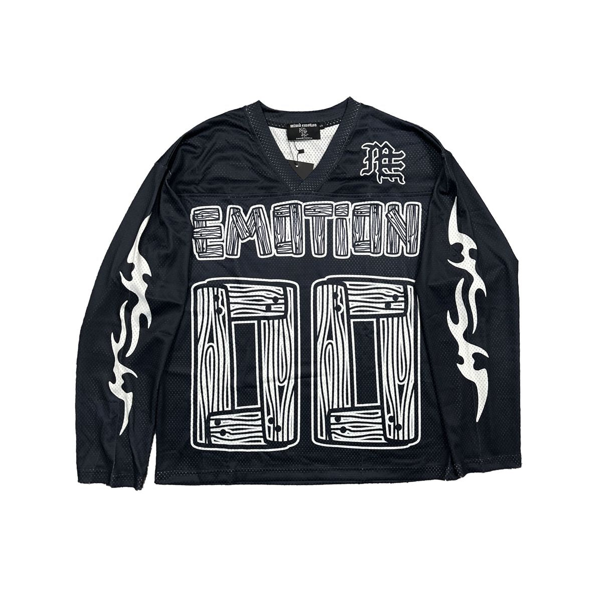 OVERSIZE Black 'Lightning' Long Sleeve (OVERSIZE Black 'Lightning' Long Sleeve)