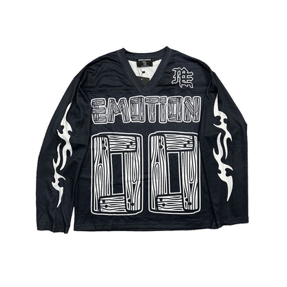 OVERSIZE Black 'Lightning' Long Sleeve (OVERSIZE Black 'Lightning' Long Sleeve)
