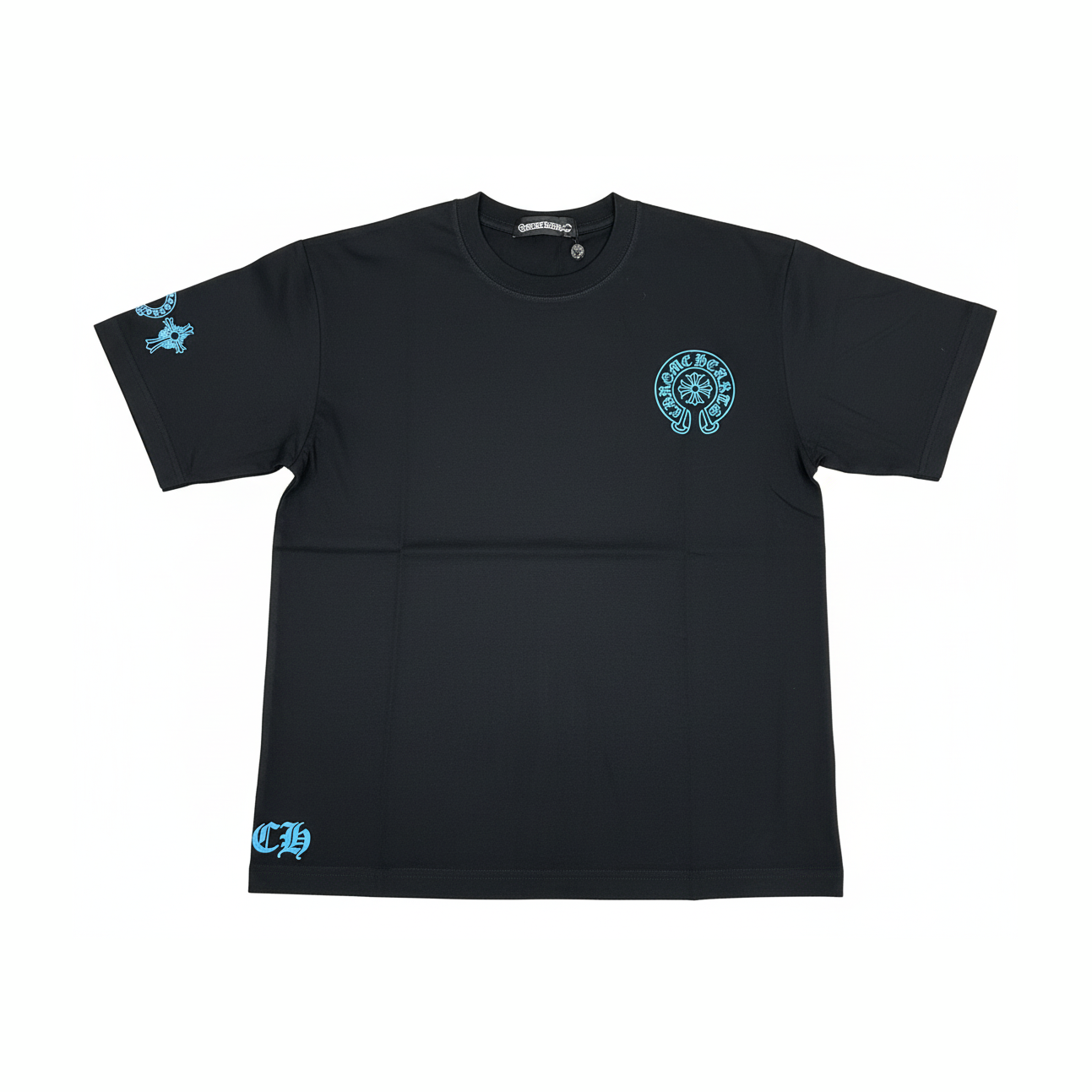 Chrome hearts Logo Blue Black