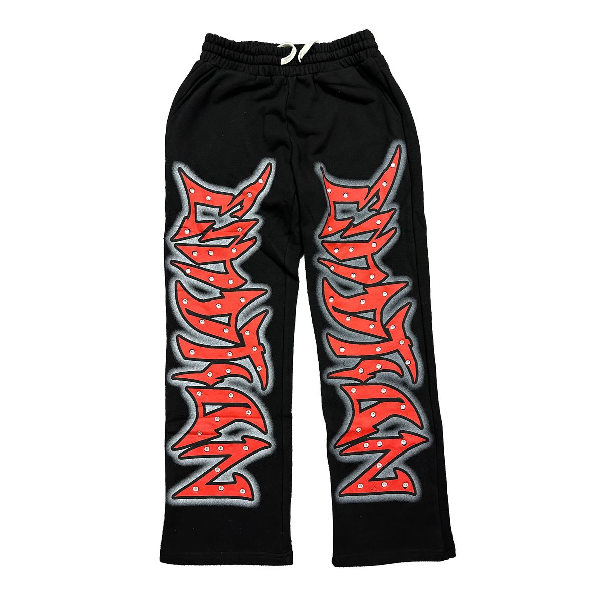 Black Graffiti Pants (Black Graffiti pants)