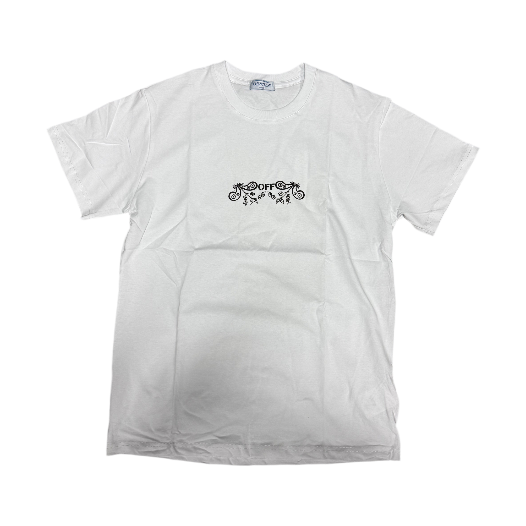 Off-White Paisley Tee White