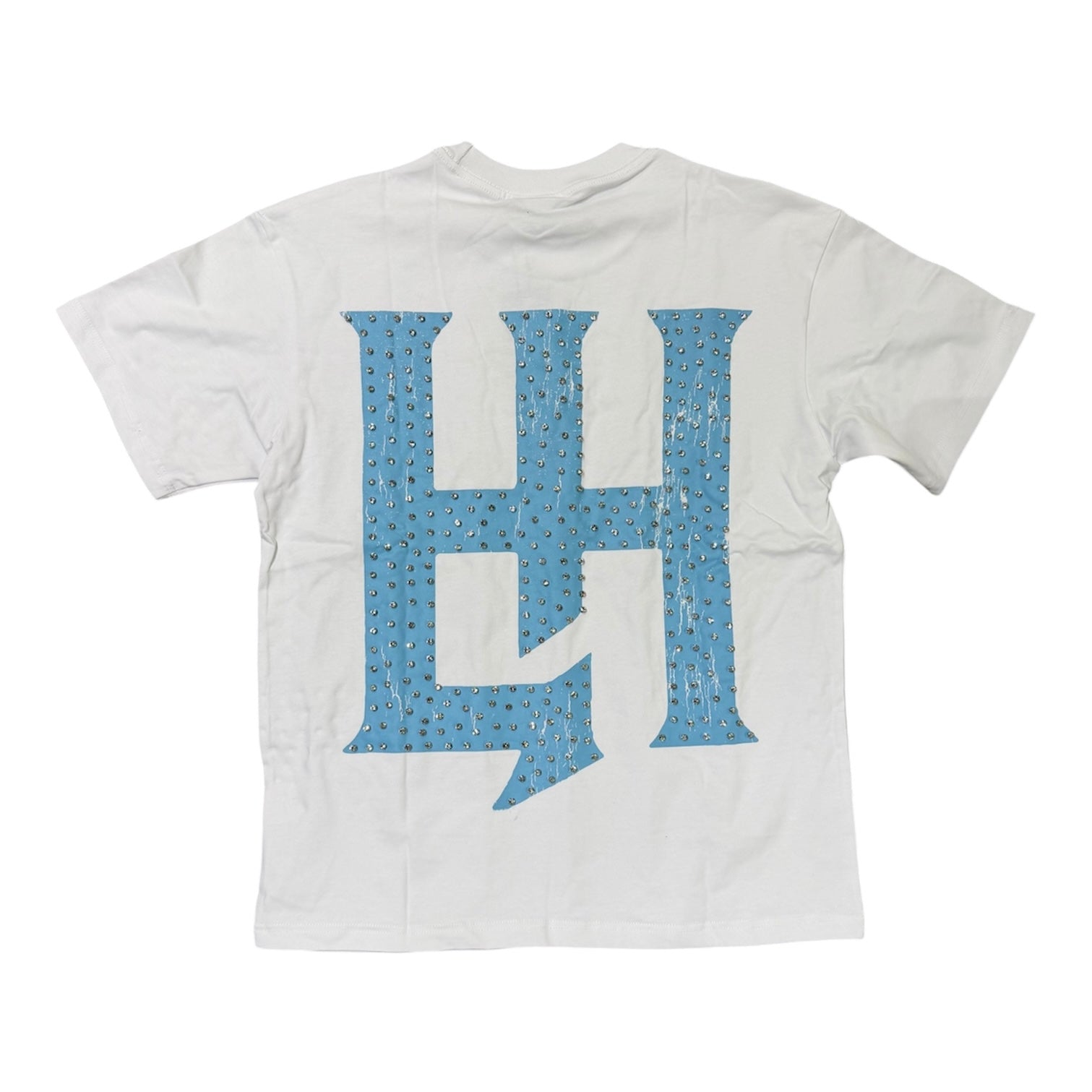 Life Hustlers “BASIC TEE ” White and Blue