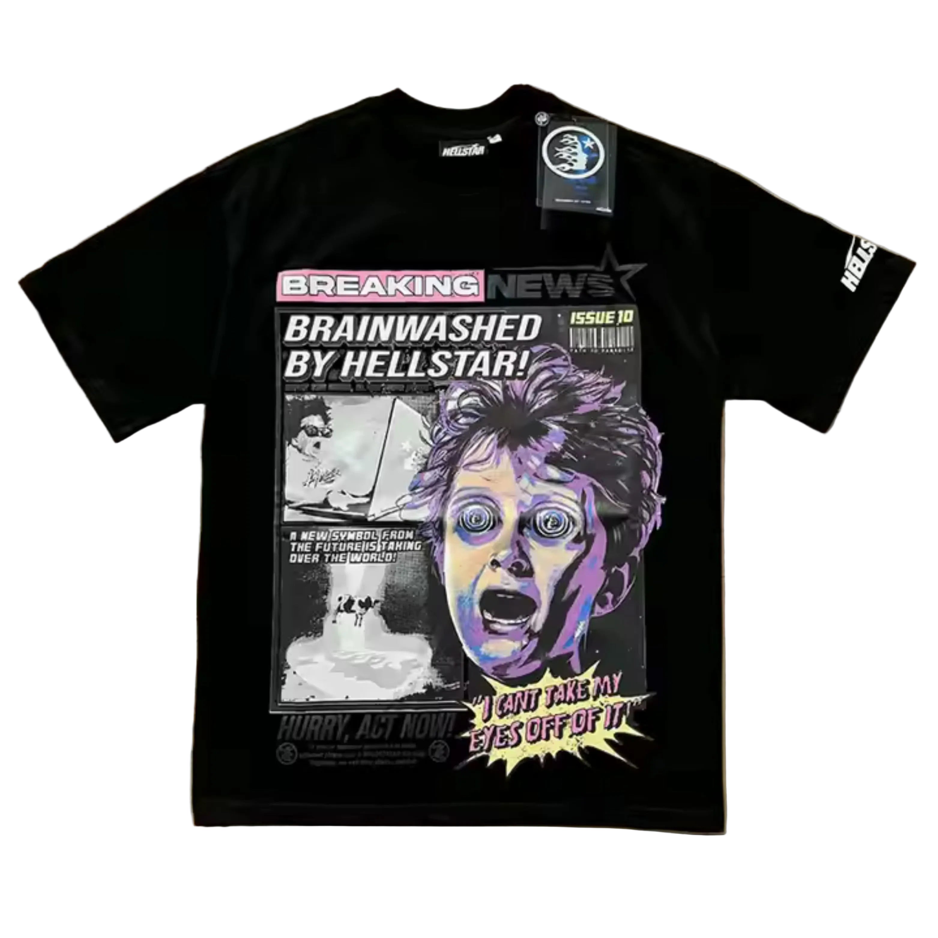 HELLSTAR Brainwashed Black | TSHIRT