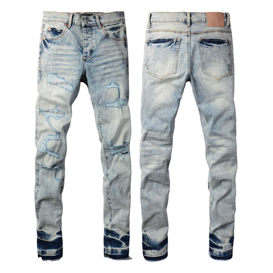 Purple jeans 35