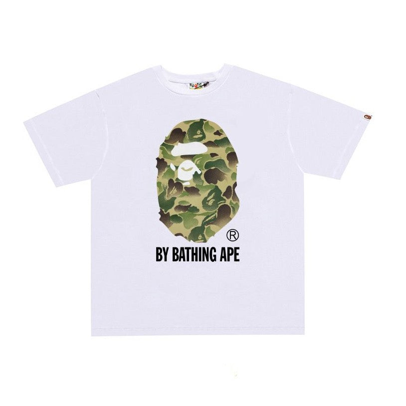 BAPE Camo By Bathing Ape Tee White/Green