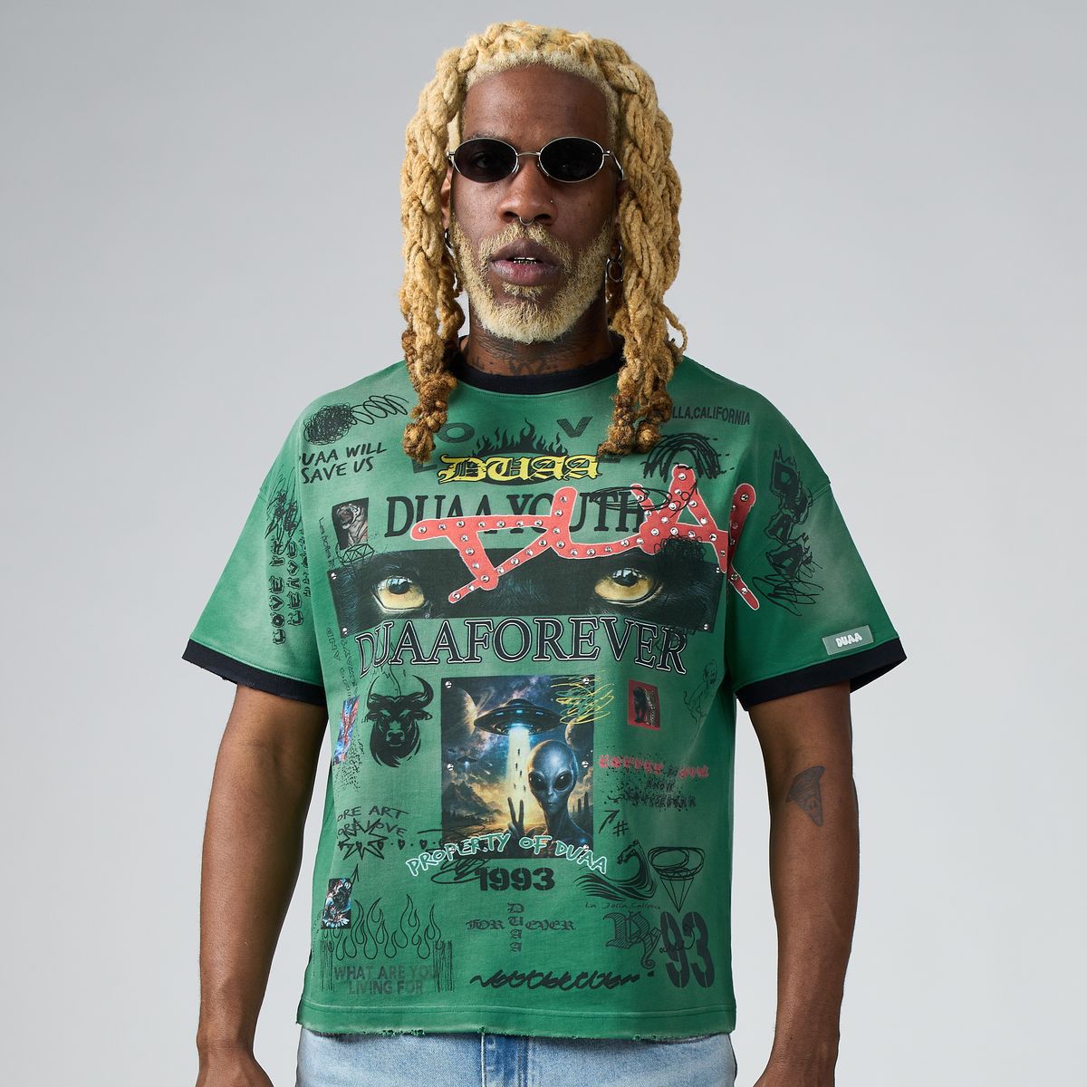 Duaa Alien Green