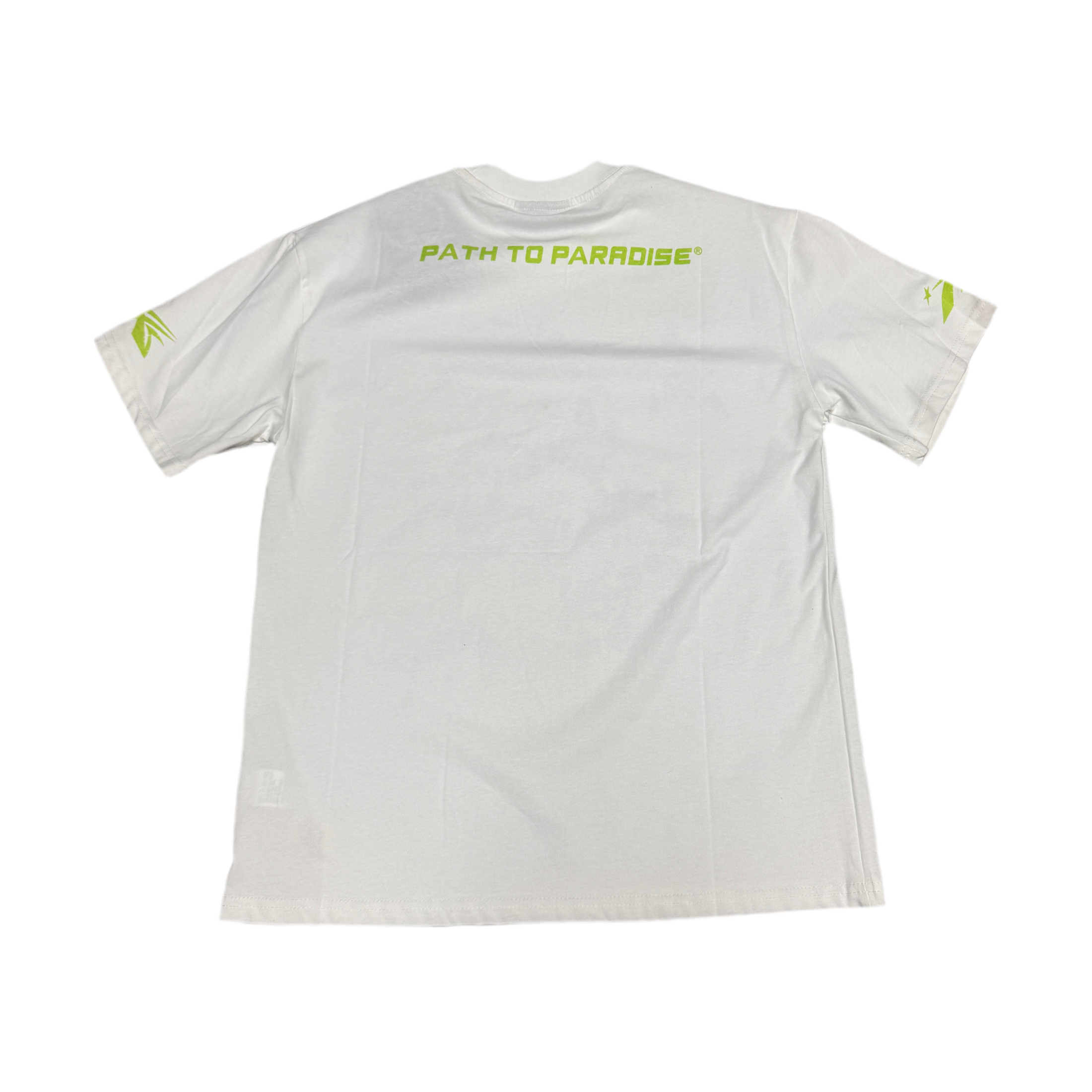 HELLSTAR PATH TO PARADISE LOGO Green (white)