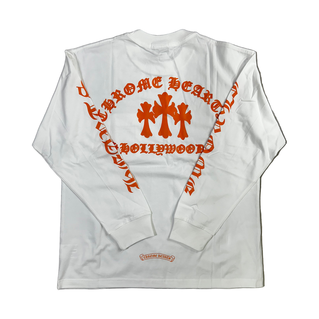 Chrome Hearts Longsleeve Logo Orange