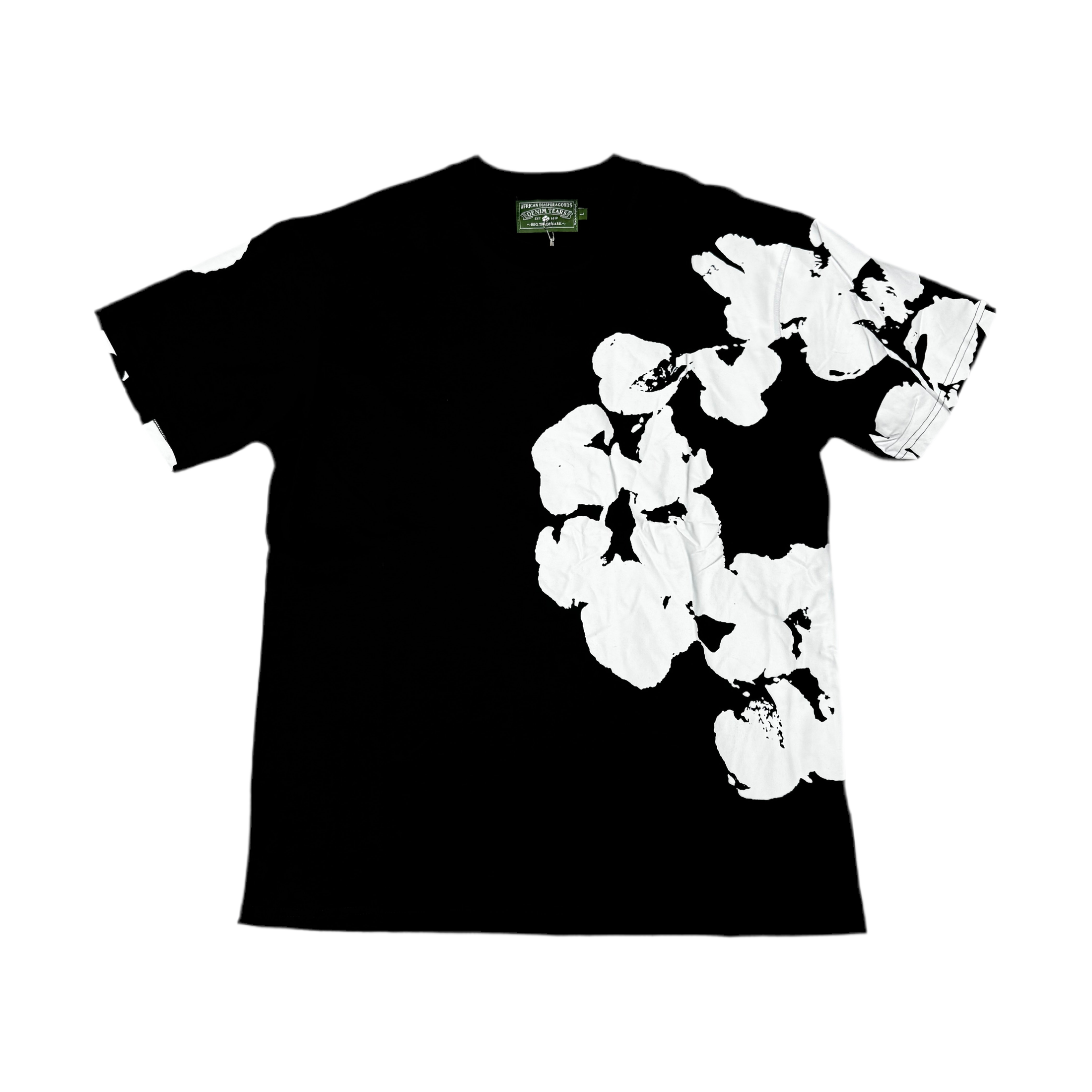 DENIM TEAR Black/White