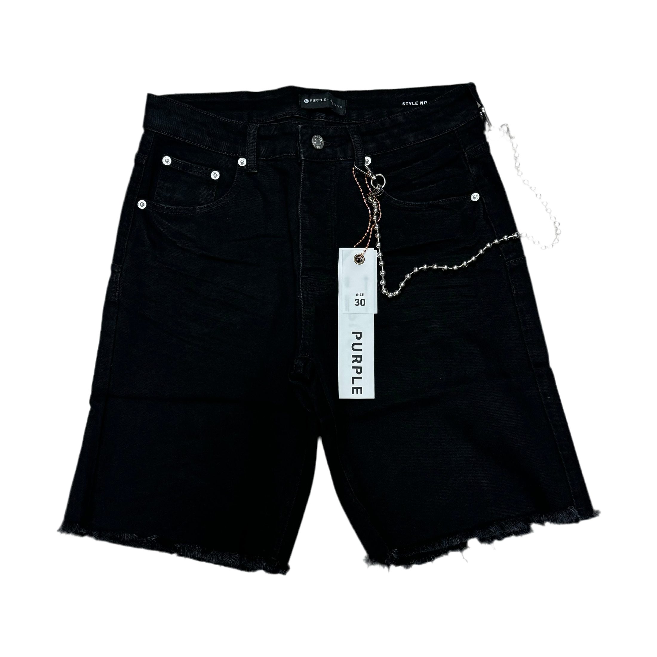 Purple jeans short 03