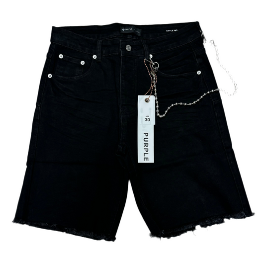 Purple jeans short 03