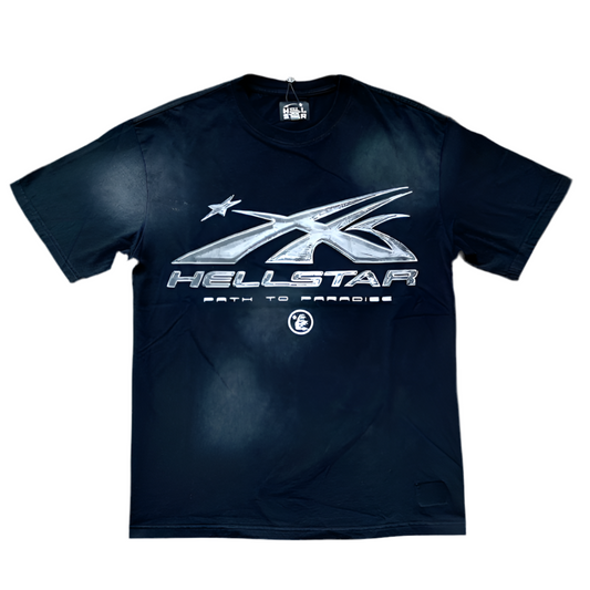 Hellstar Chrome Logo Tee