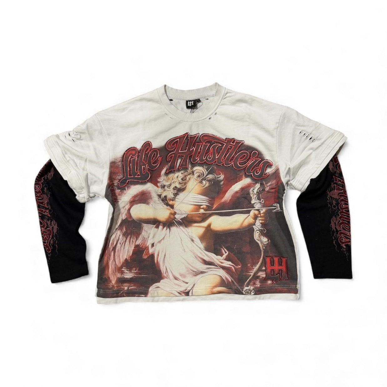 Life Hustlers “Blind Cupid Long Sleeve Red”