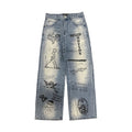 Mixed Emotions Jean ‘Canvas’  Blue