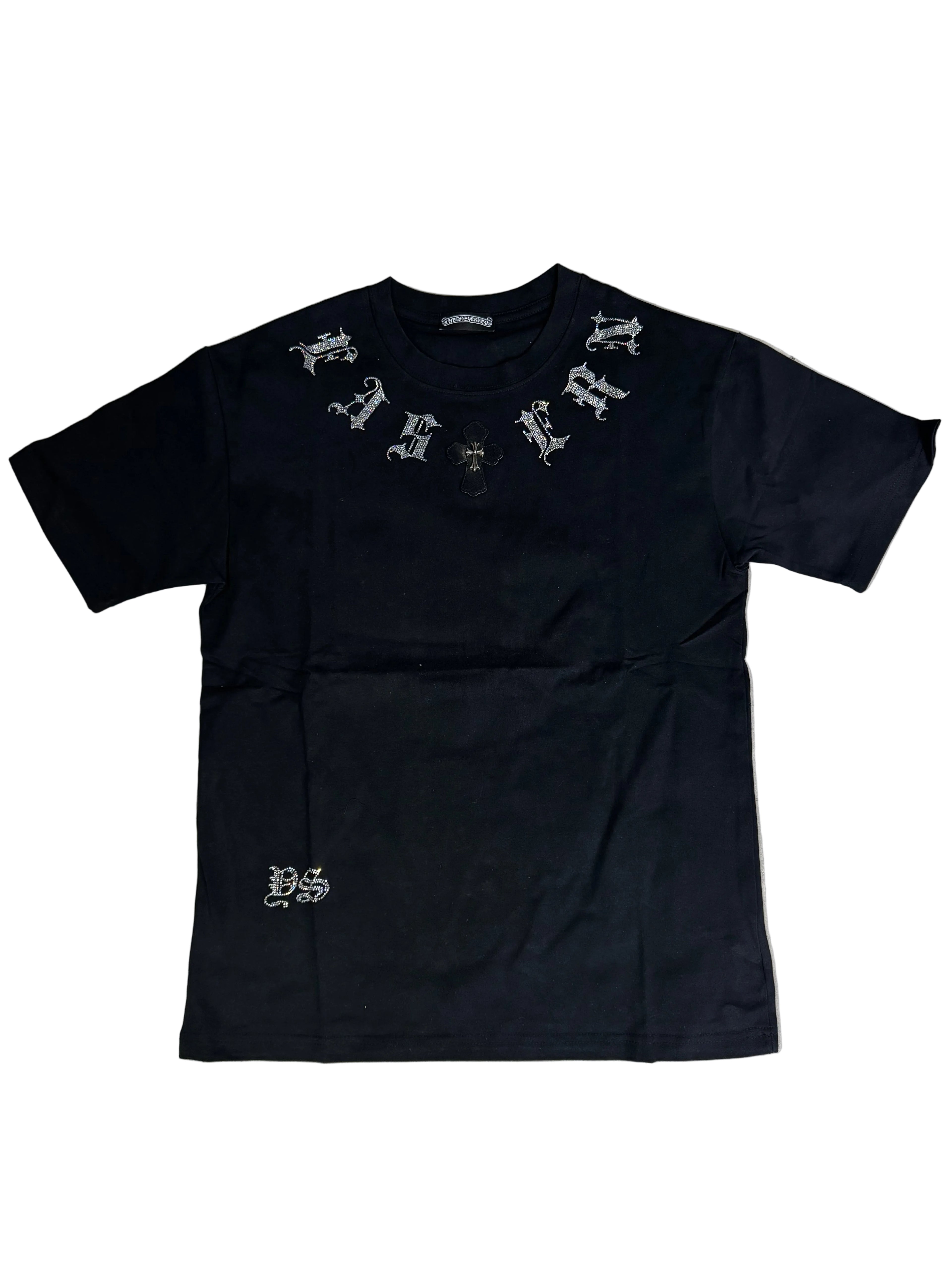 Chrome Hearts Logo Bling T-shirt