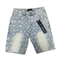 Purple jeans short 22