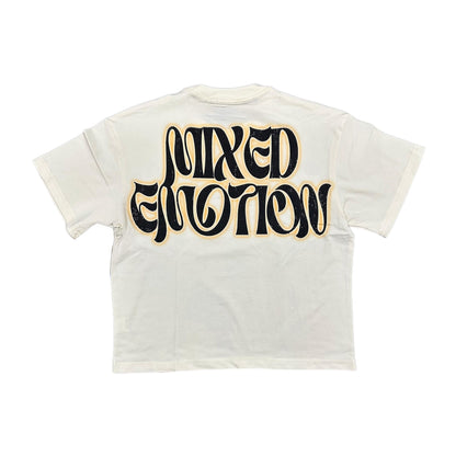 Twin' Rhinestone Cream Tee ('Twin' Rhinestone Cream Tee)