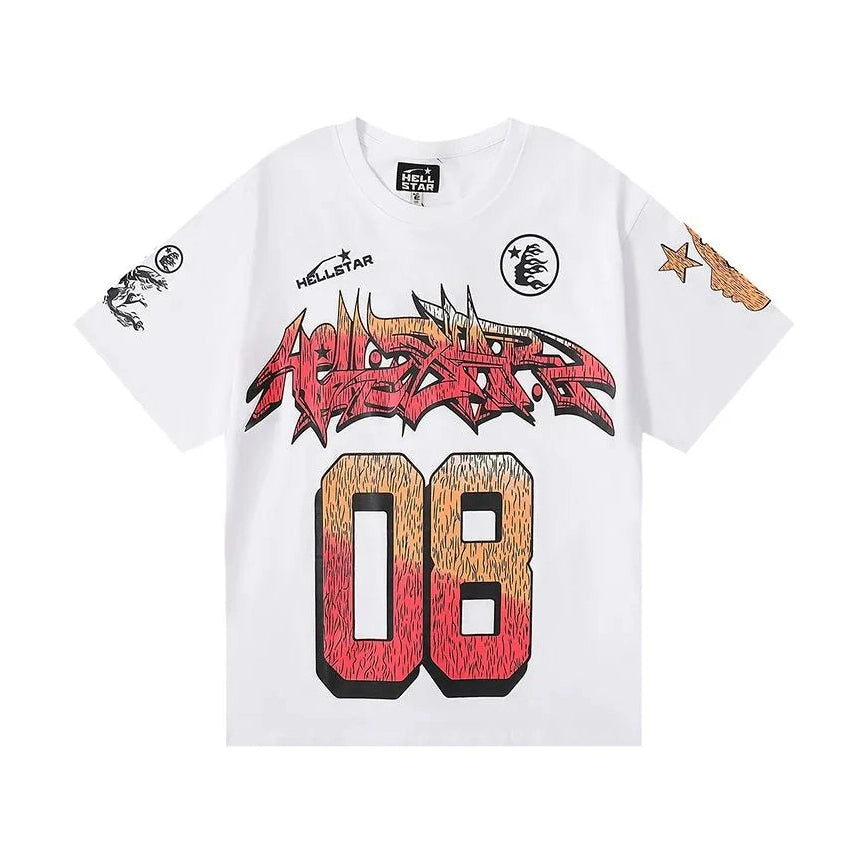 Hellstar Jerseys #08 White