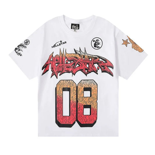 Hellstar Jerseys #08 White