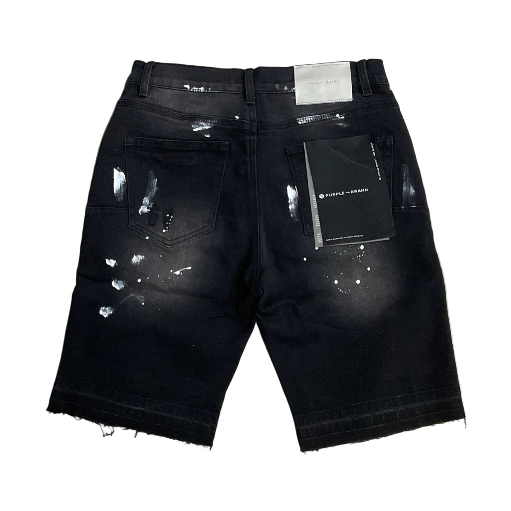 Purple jeans short 25