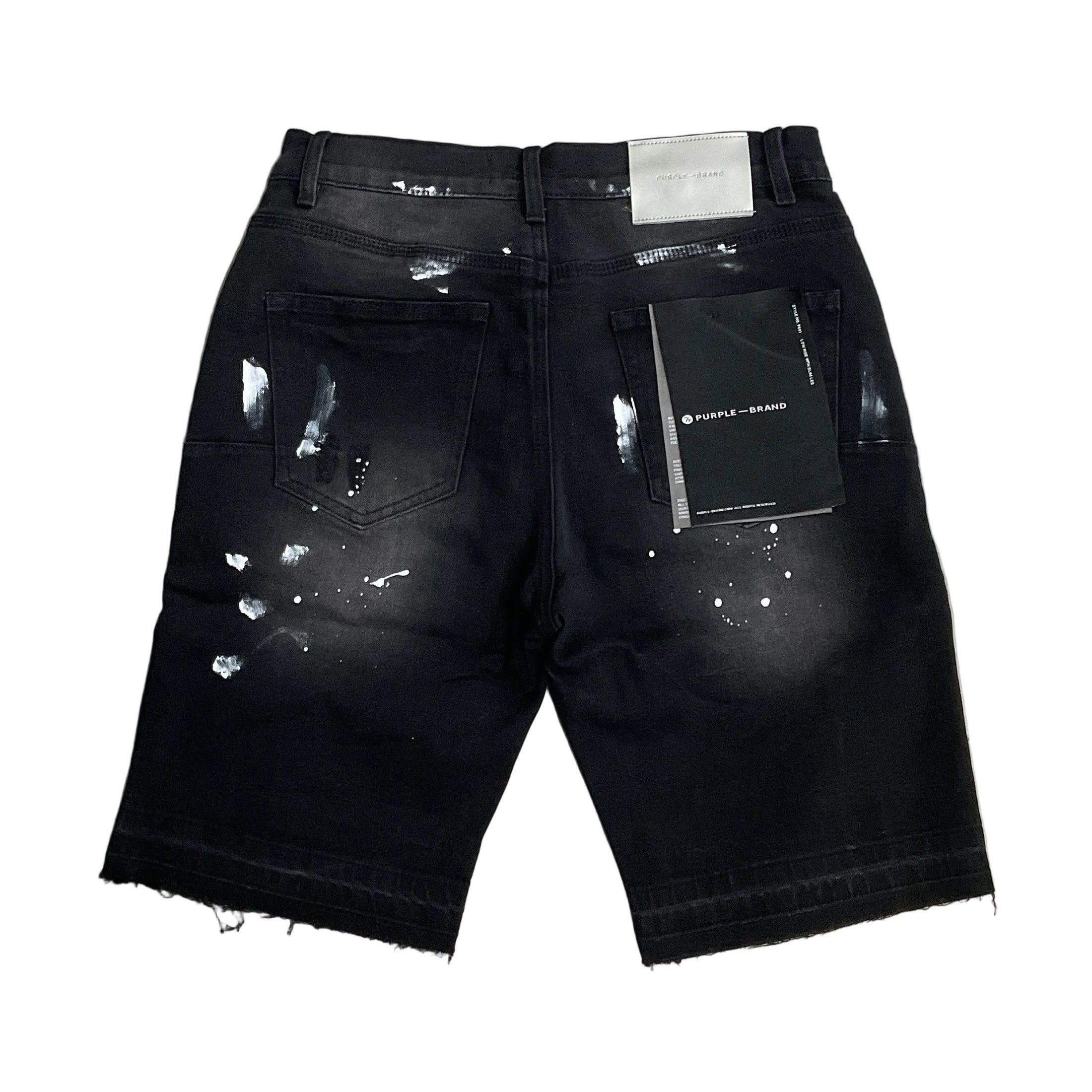 Purple jeans short 25
