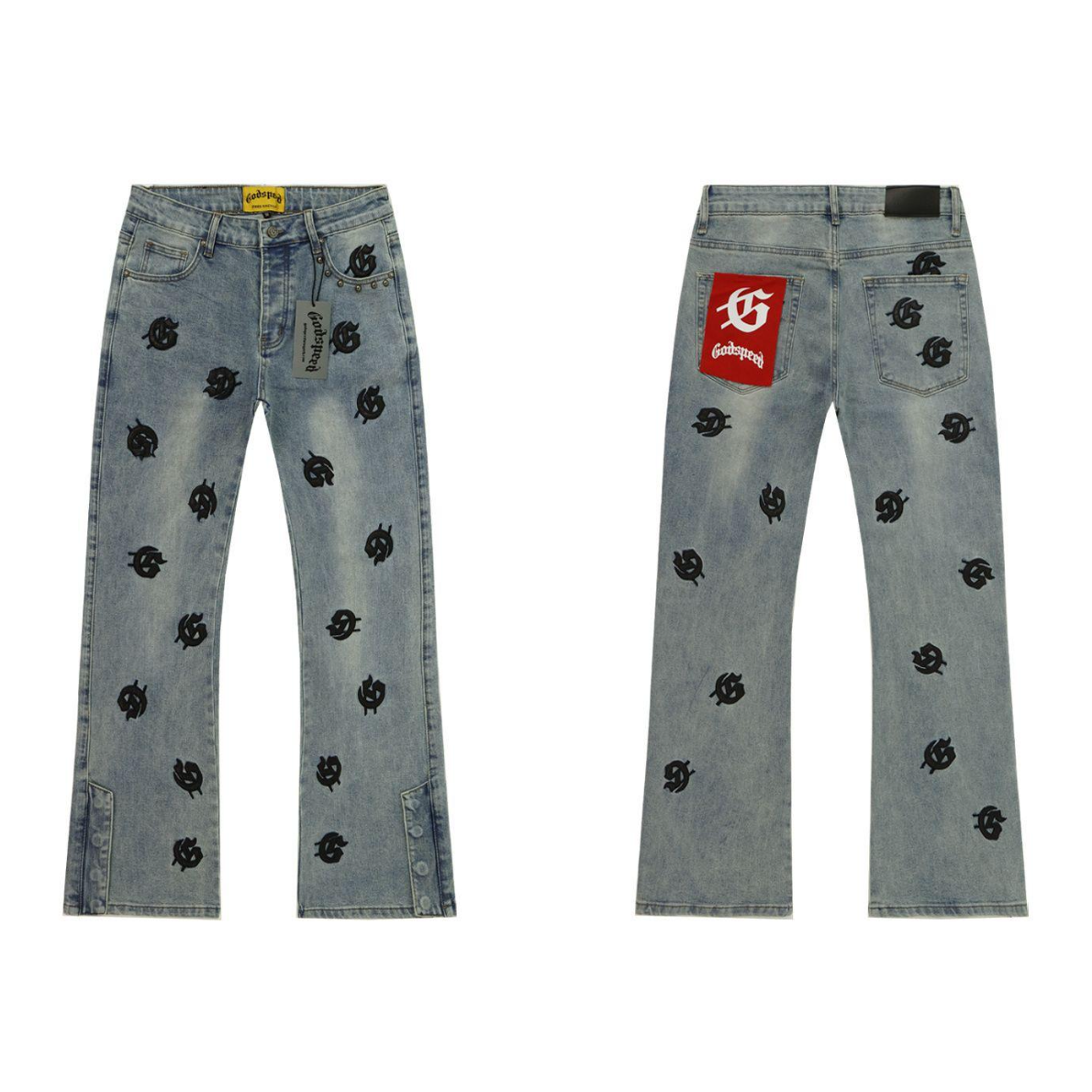Godspeed monogram blue