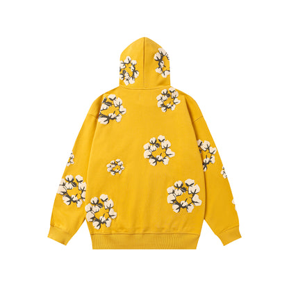 DENIM TEARS Yellow Hoodie