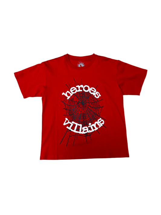 SPIDER Heroes & Villains (Spiderweb) Red