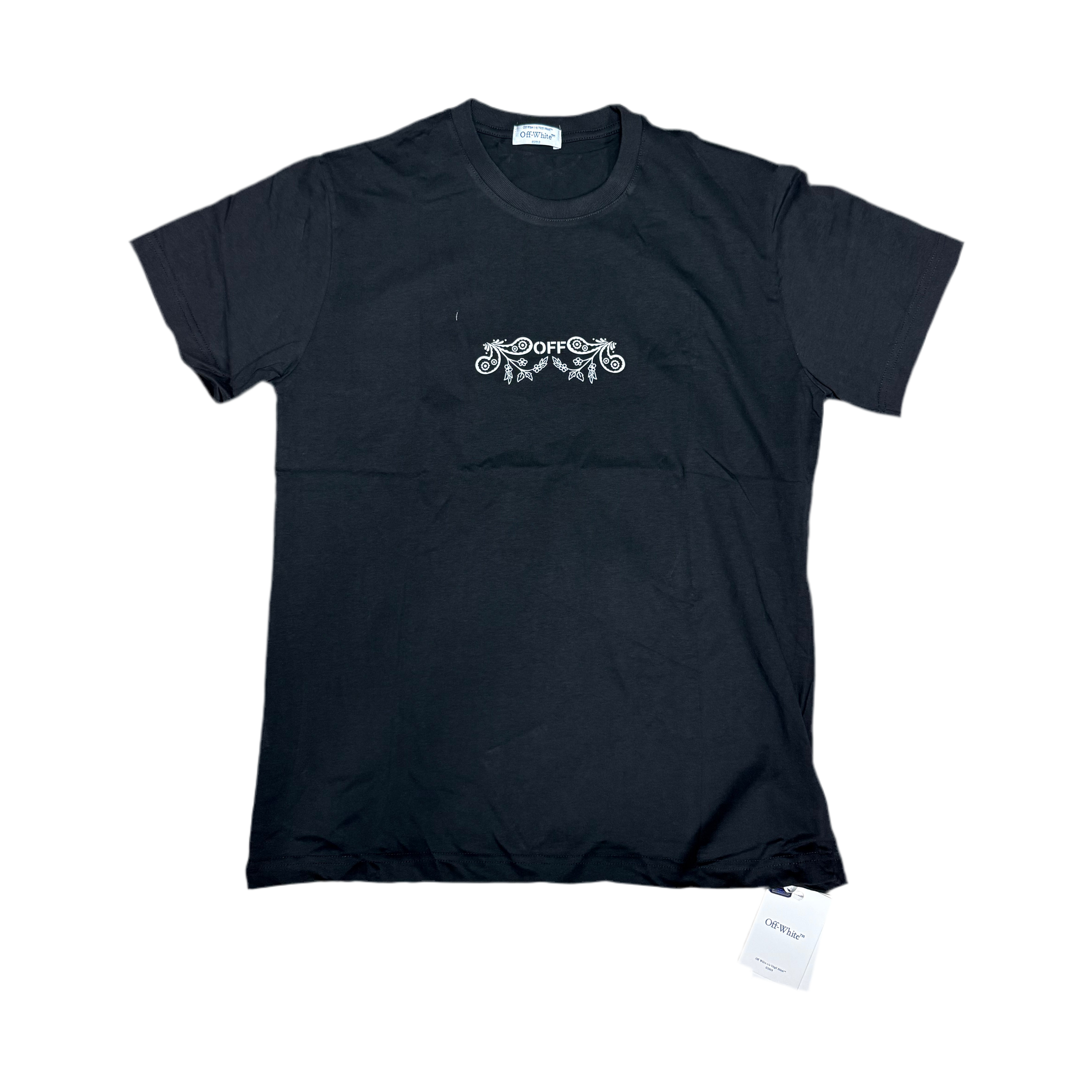 Off-White Paisley Tee Black
