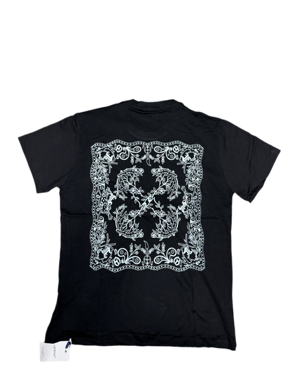 Off-White Paisley Tee Black