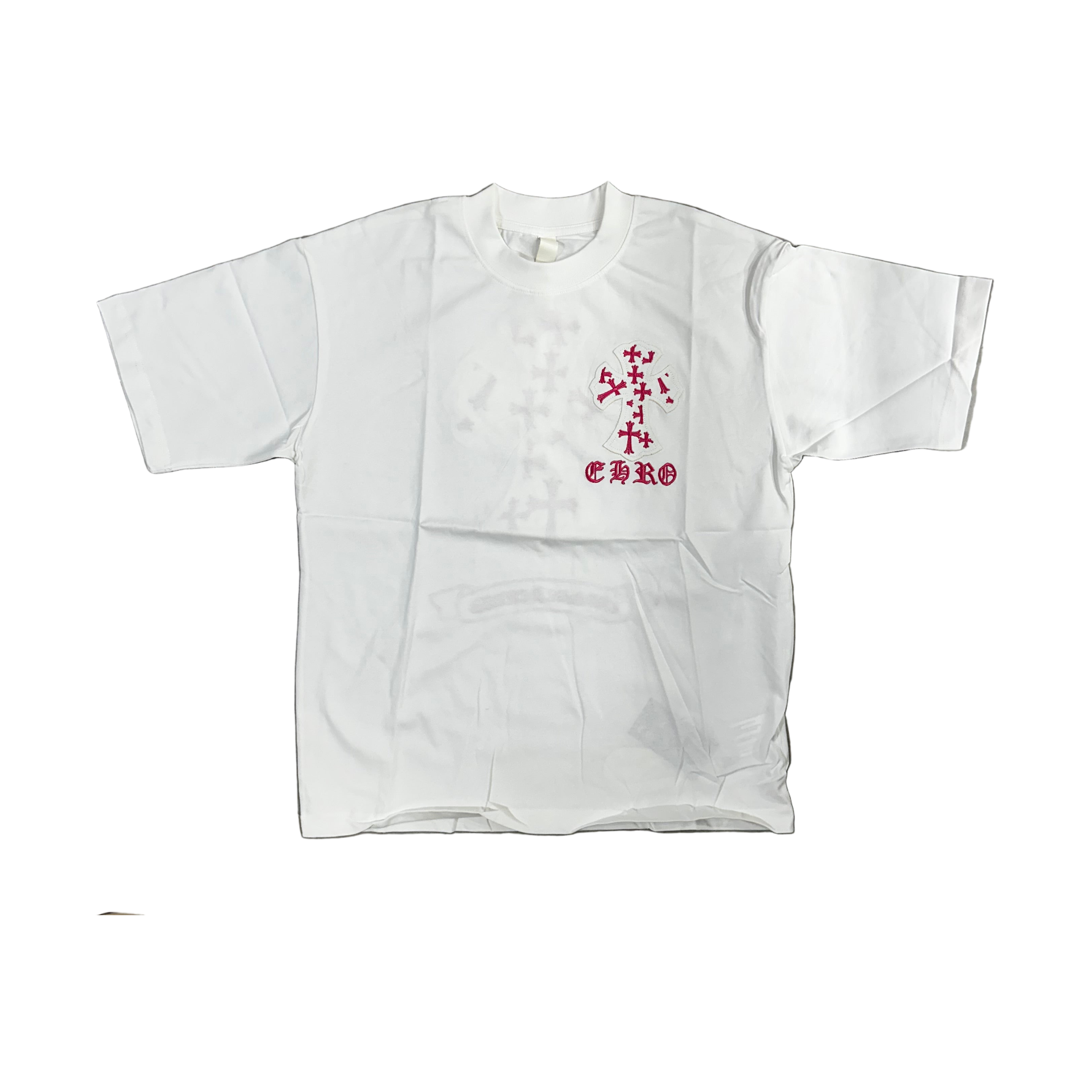 Chrome Hearts Logo pink 3D Cross