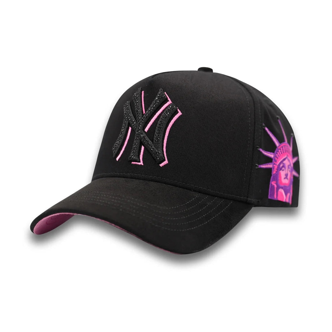 Luxury Hats NY Yankees Pink