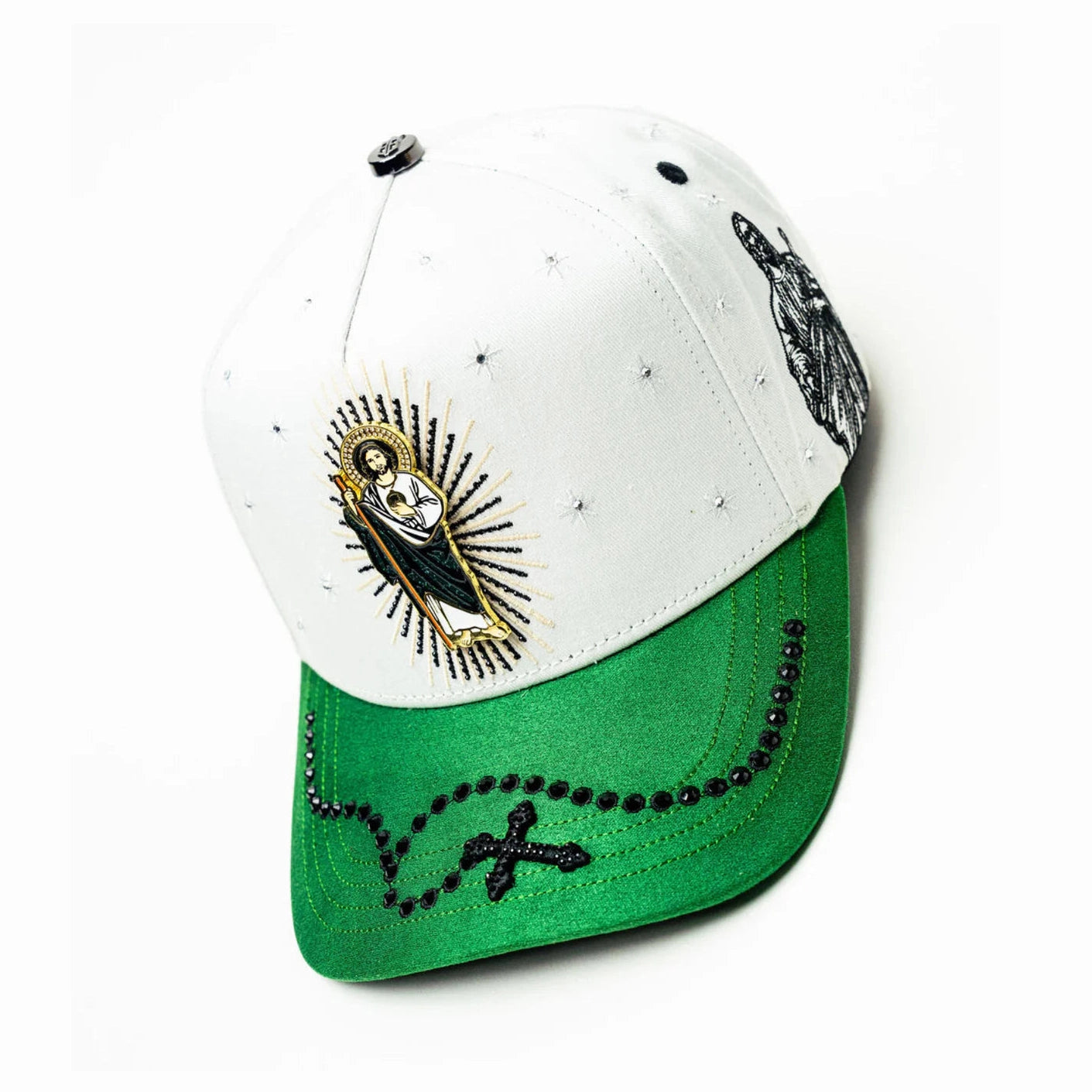 Luxury Hats Jesus White