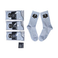 MU basic white socks