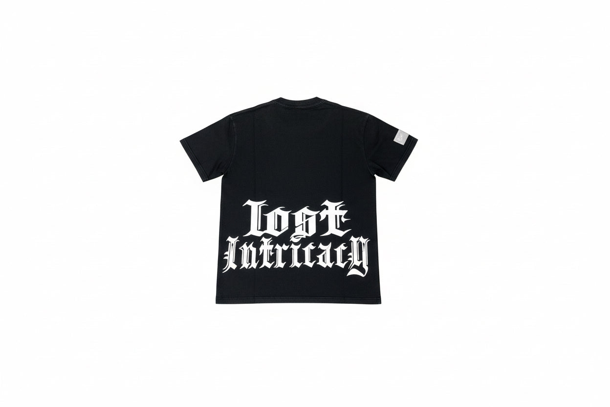 LOST Intricacy glitter logo