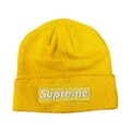 SUPREME beanie yellow