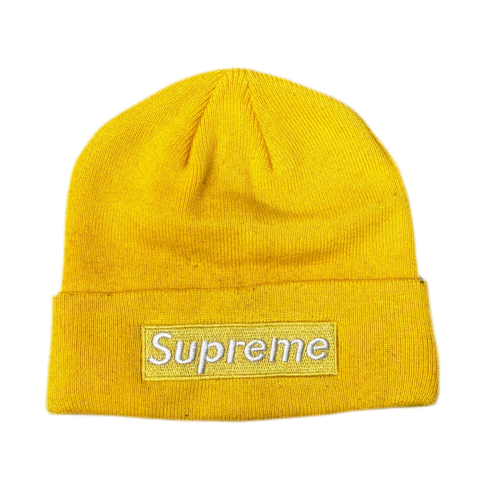 SUPREME beanie (yellow)
