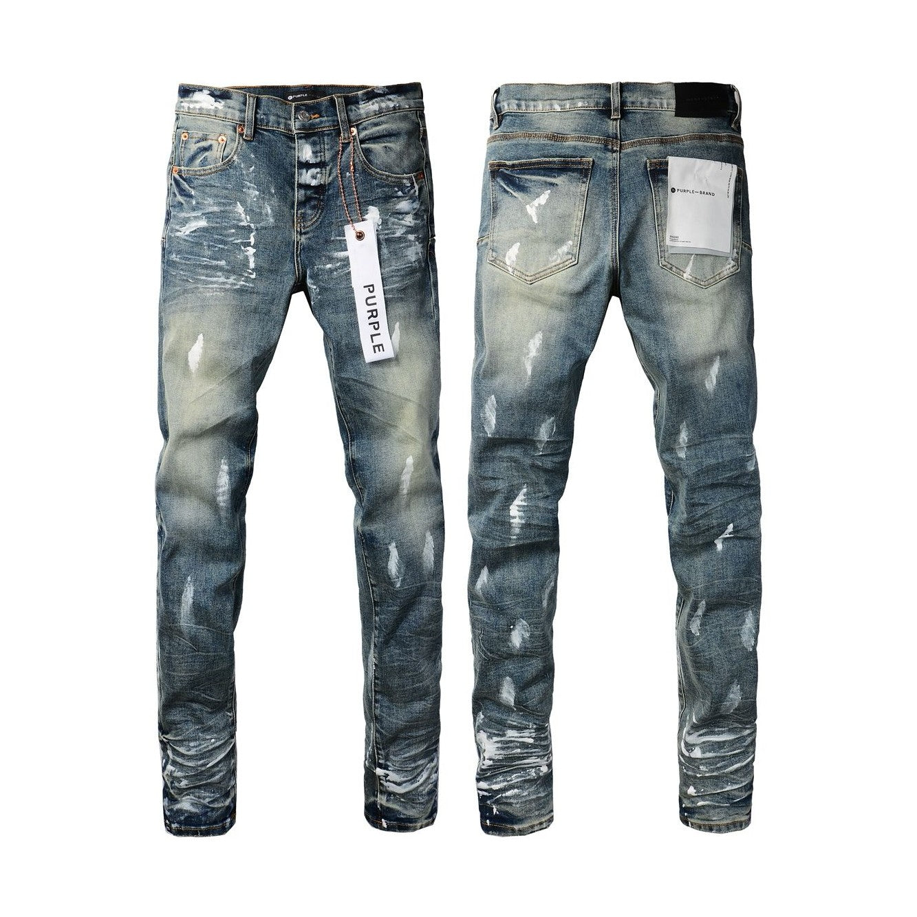 Purple jeans 38