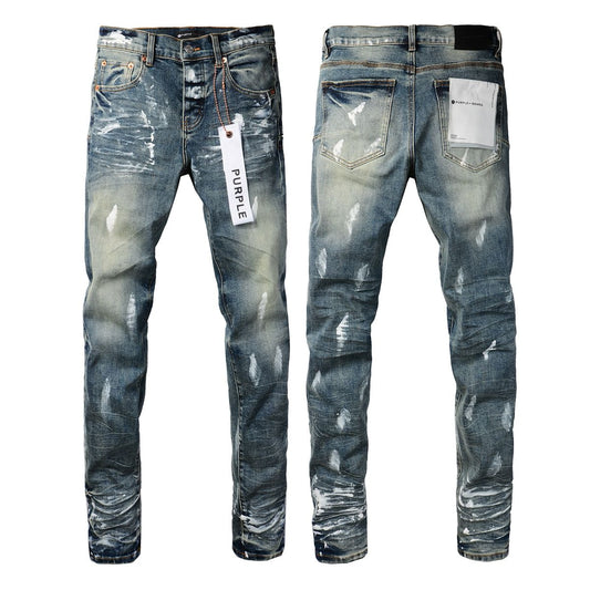 Purple jeans 38