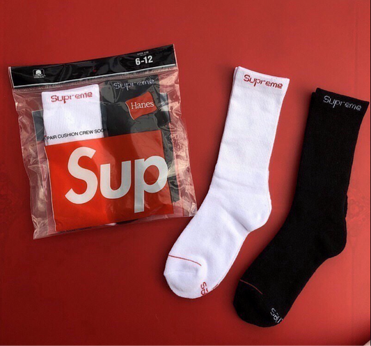 Supreme Socks 2pairs