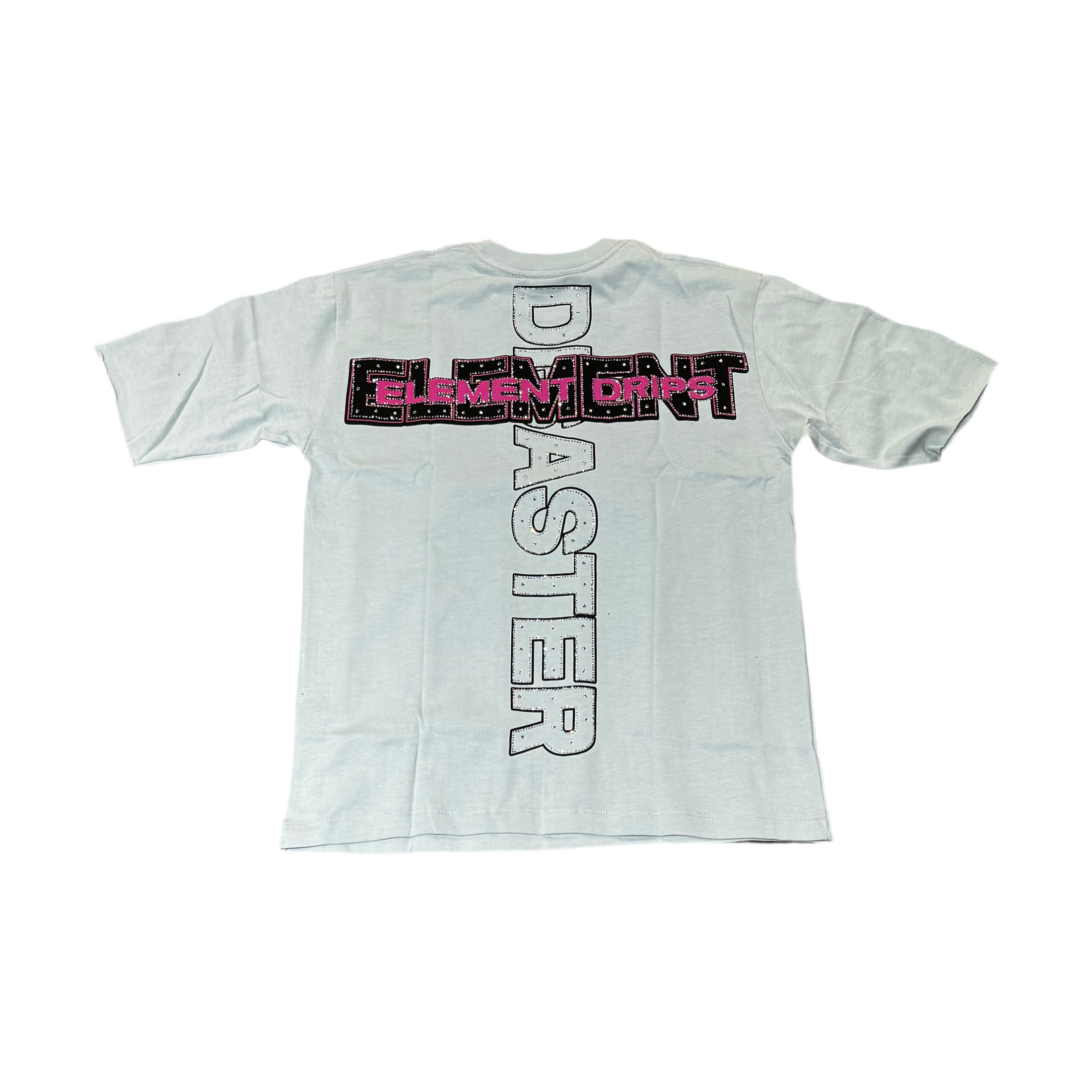 Element Drips Angel Tied up Baby Blue Tee