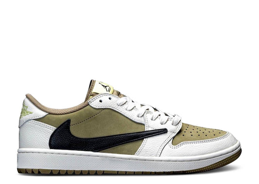 TRAVIS SCOTT X AIR JORDAN 1 LOW GOLF 'NEUTRAL OLIVE'