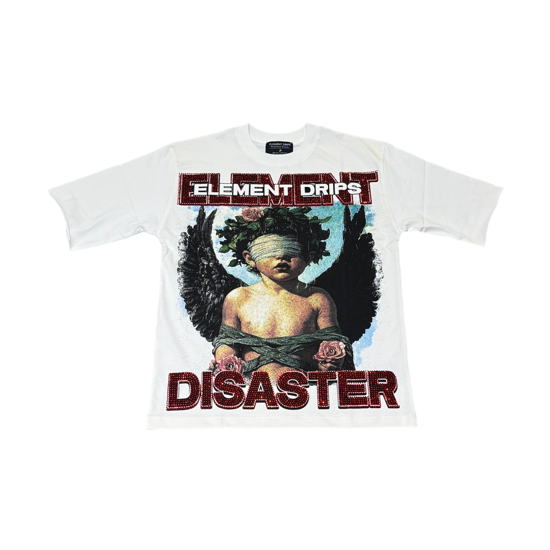 Element Drips Angel Tied up White Tee