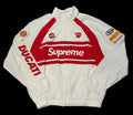 SUPREME Ducati track jacket white