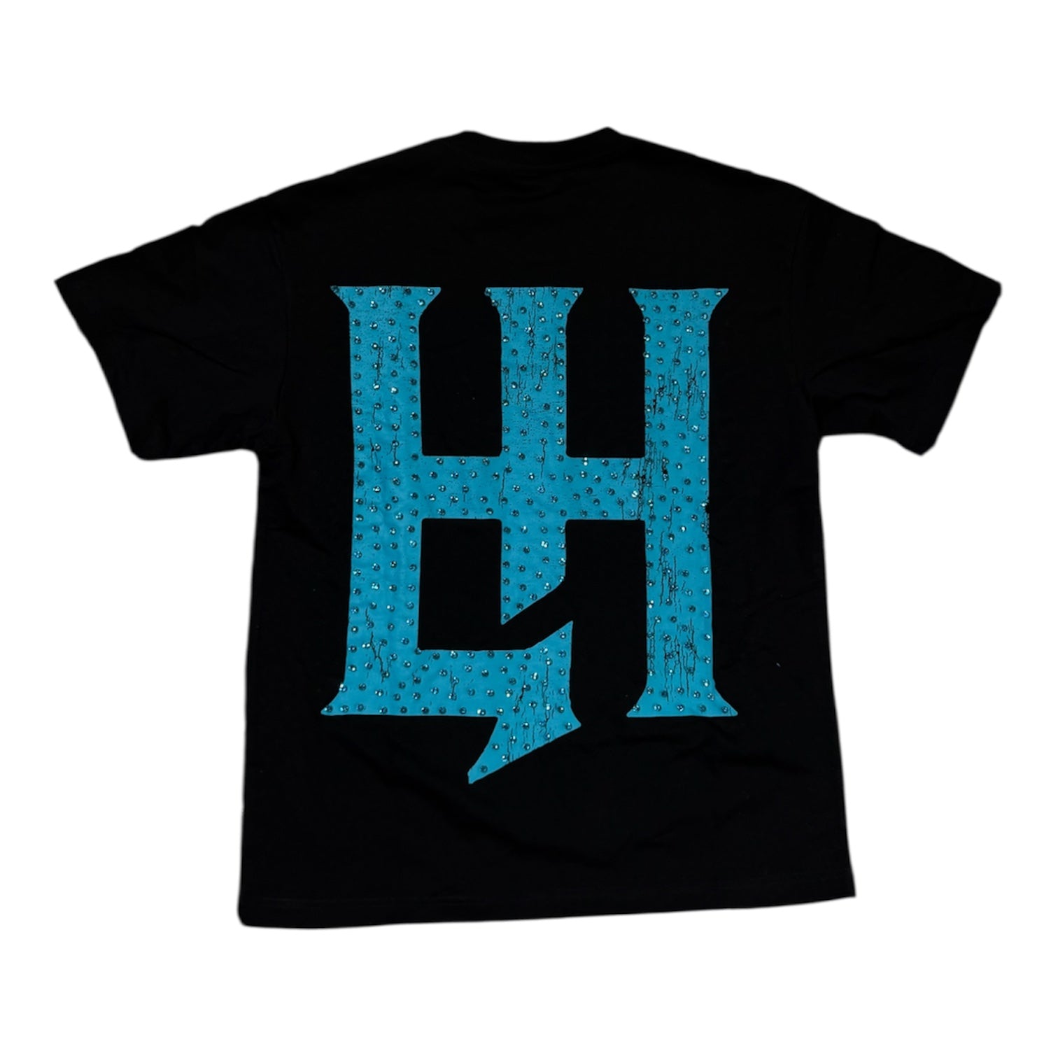Life Hustlers “BASIC TEE ” Black Aqua