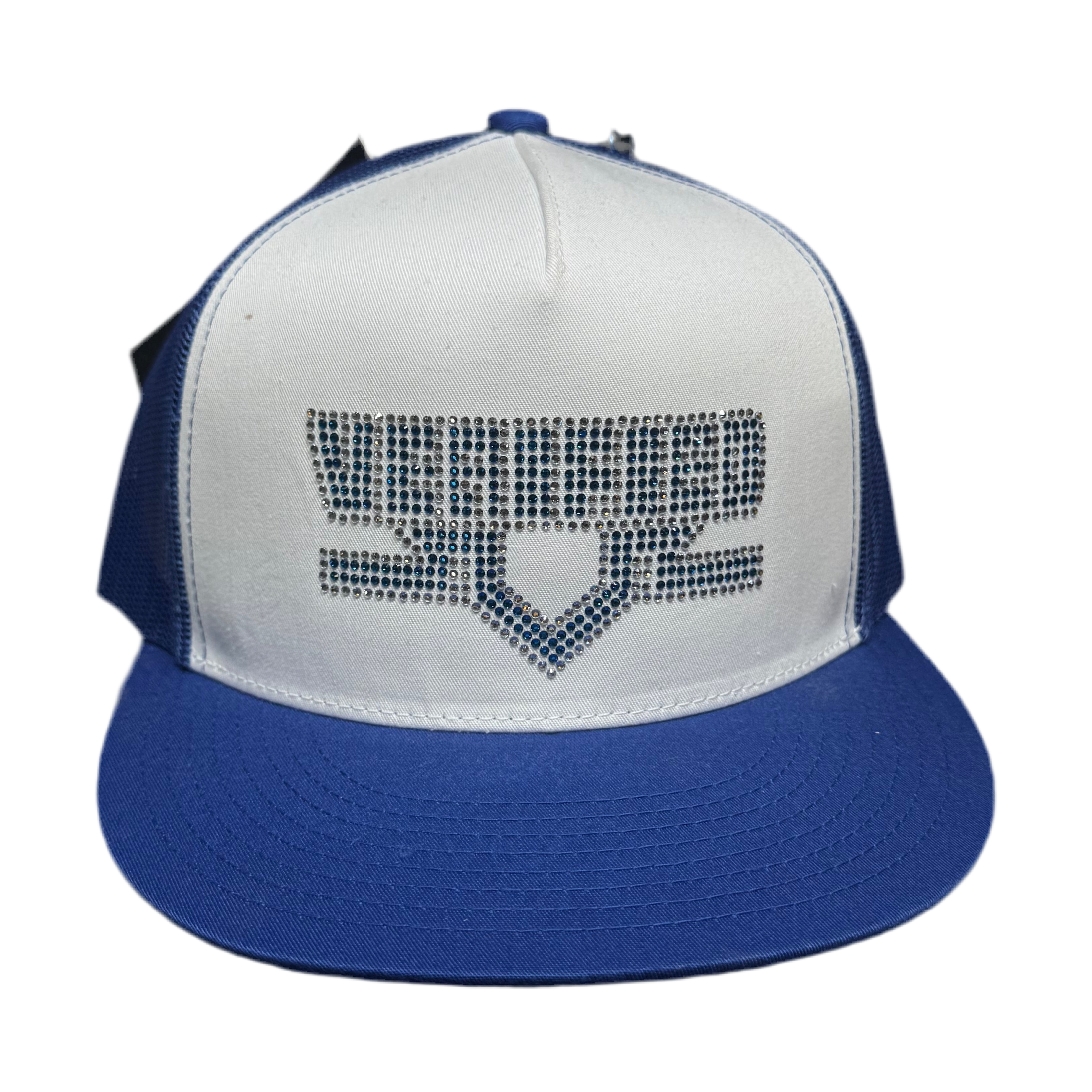 VERIFIED DIAMANTE blanco/azul