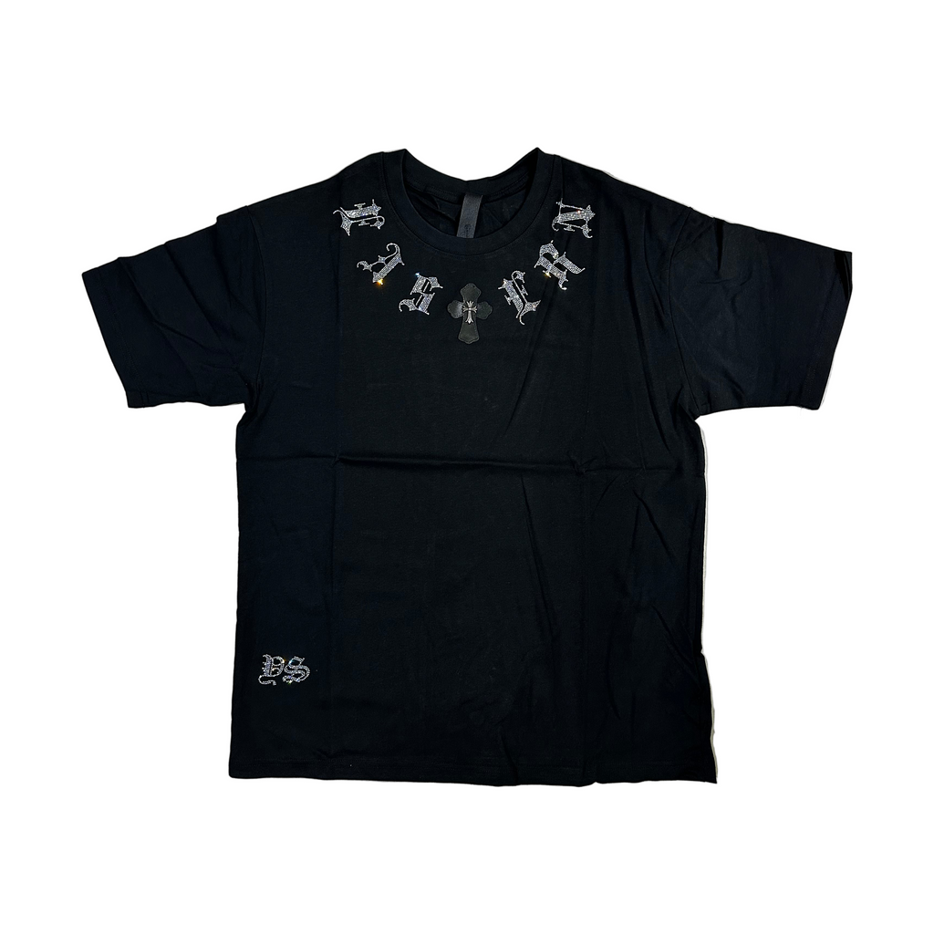 Chrome Hearts Logo bling collar