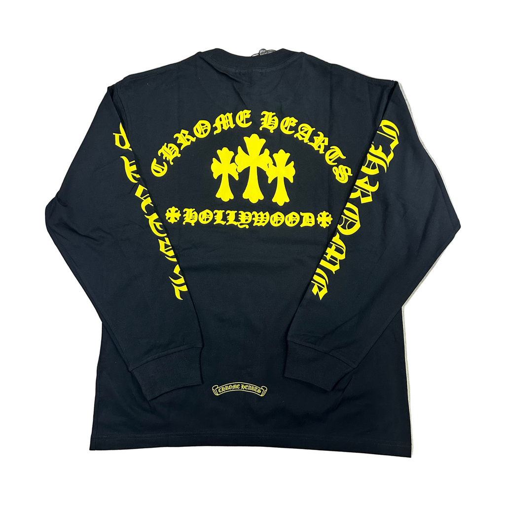 Chrome Hearts Longsleeve Logo Yellow